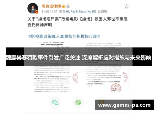 魏震禁赛罚款事件引发广泛关注 深度解析应对措施与未来影响